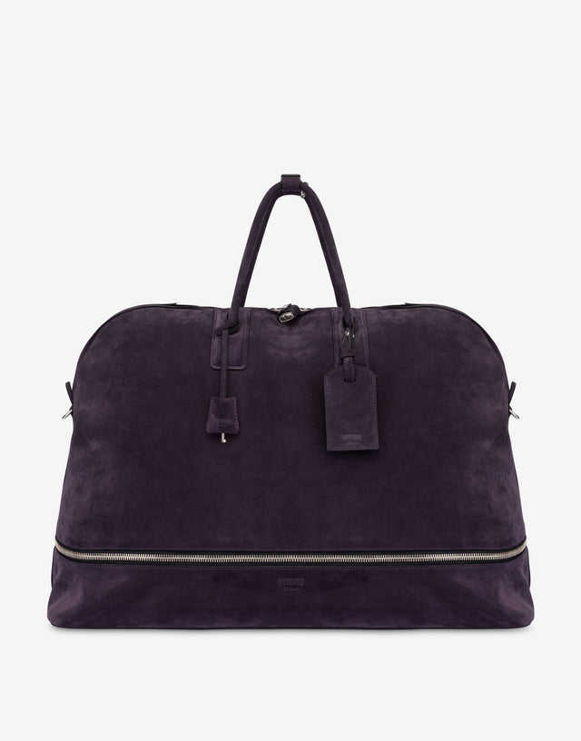 Large travel bag Deep purple Moschino 0