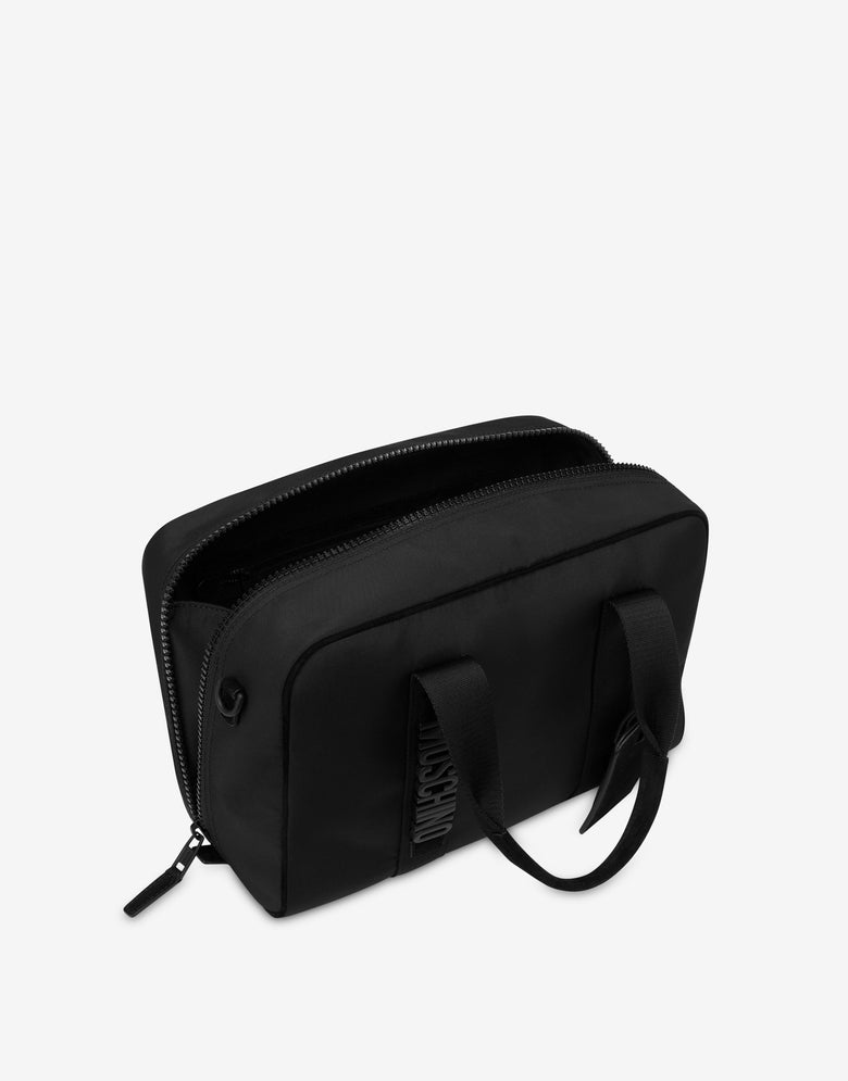 Cordura 尼龙手提包 黑色 Moschino 2