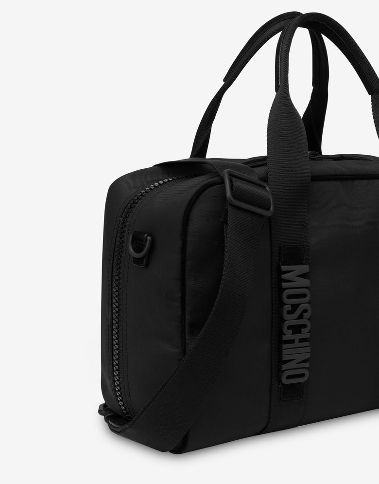 Cordura 尼龙手提包 黑色 Moschino 3