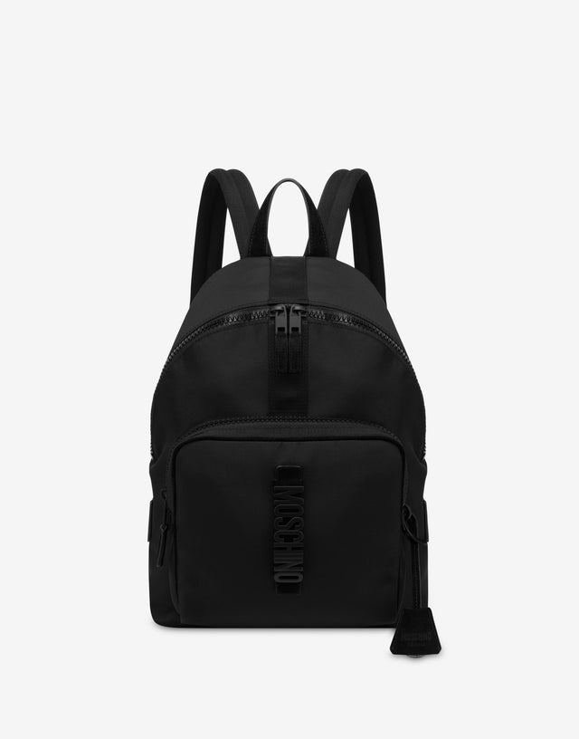 大号 Cordura 尼龙背包 黑色 Moschino 0