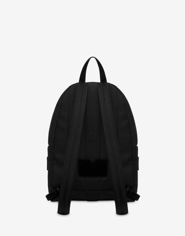 大号 Cordura 尼龙背包 黑色 Moschino 1