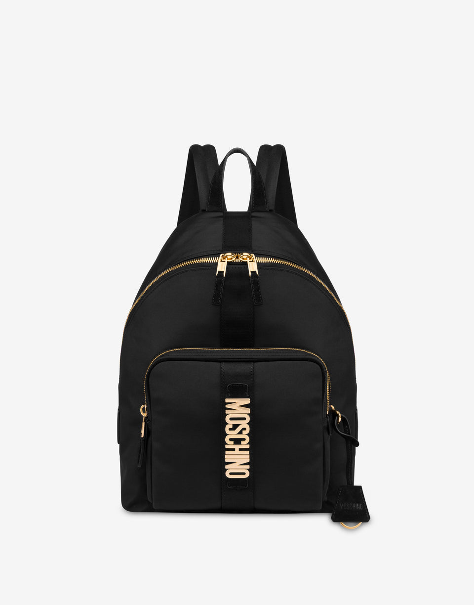 大号 Cordura 尼龙背包 黑色 Moschino 0