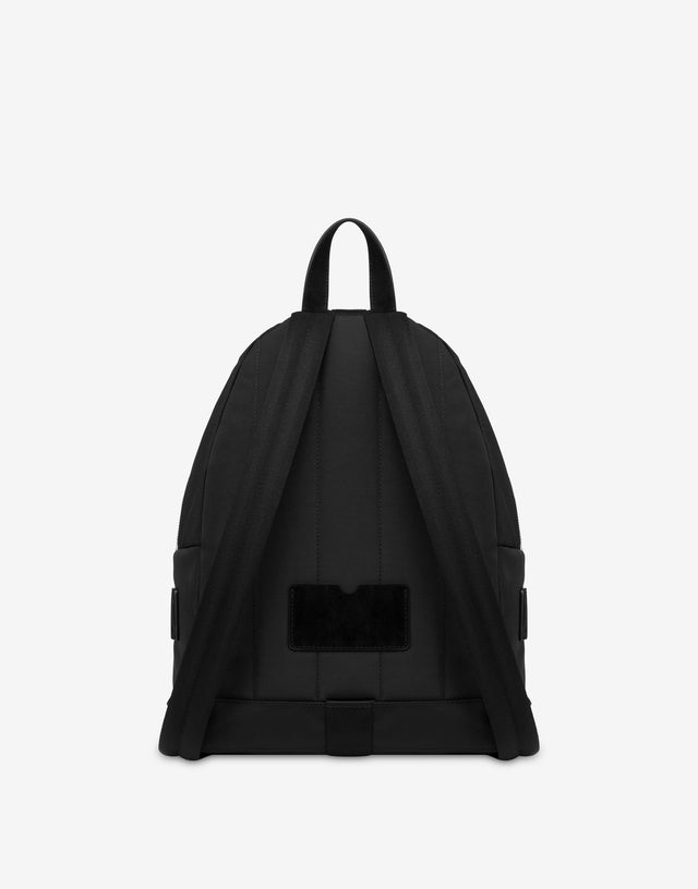 Mochila de nylon Cordura Grande Negro Moschino 1