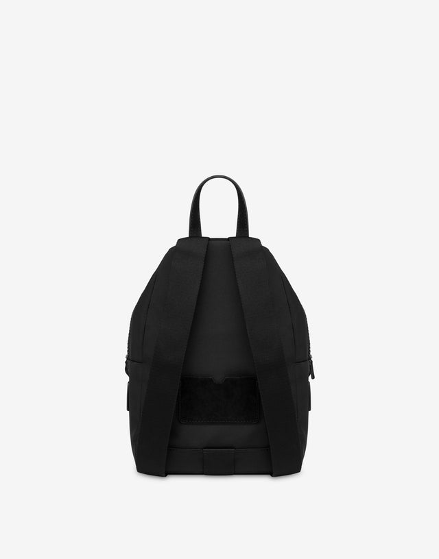 Mochila de nylon Cordura Mediana Negro Moschino 1