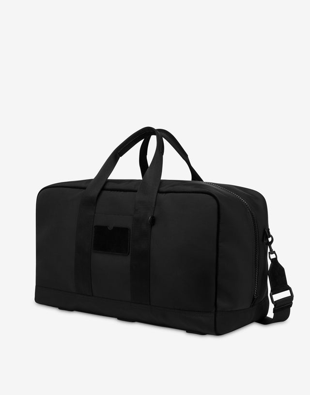 Cordura 尼龙旅行袋 黑色 Moschino 1