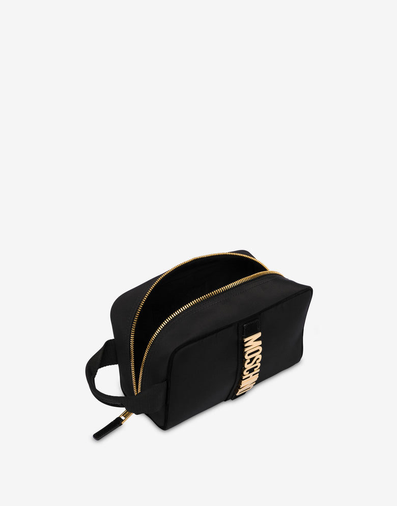 Cordura 尼龙美容盒 黑色 Moschino 2