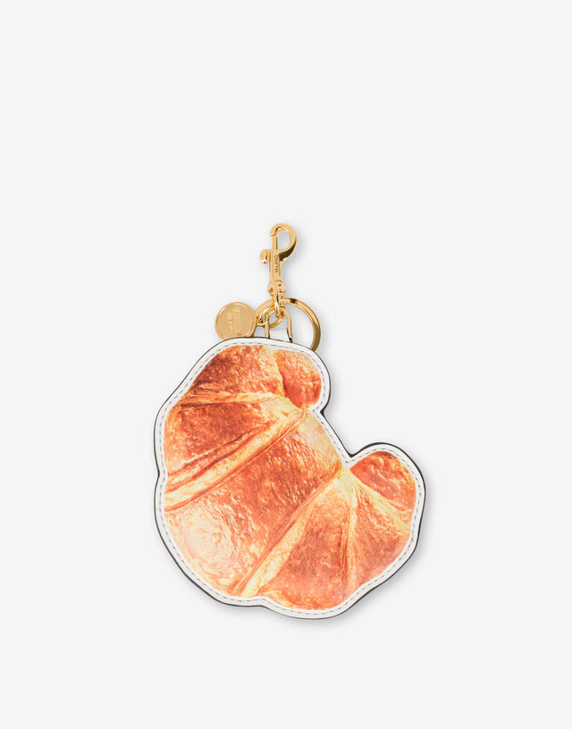 Croissant keychain Beige Moschino 0