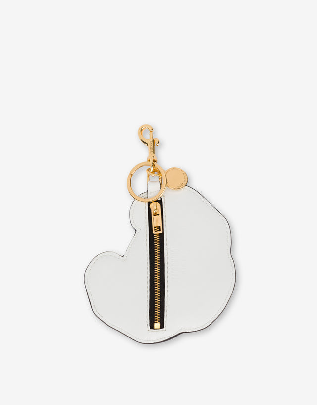 Croissant keychain Beige Moschino 1