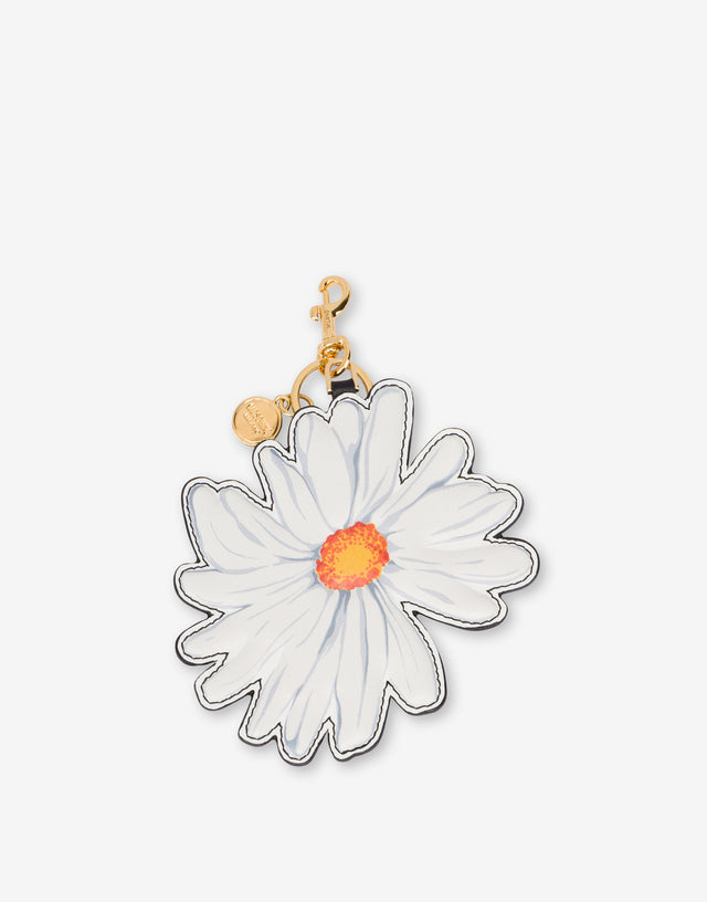 Daisy keychain White Moschino 0