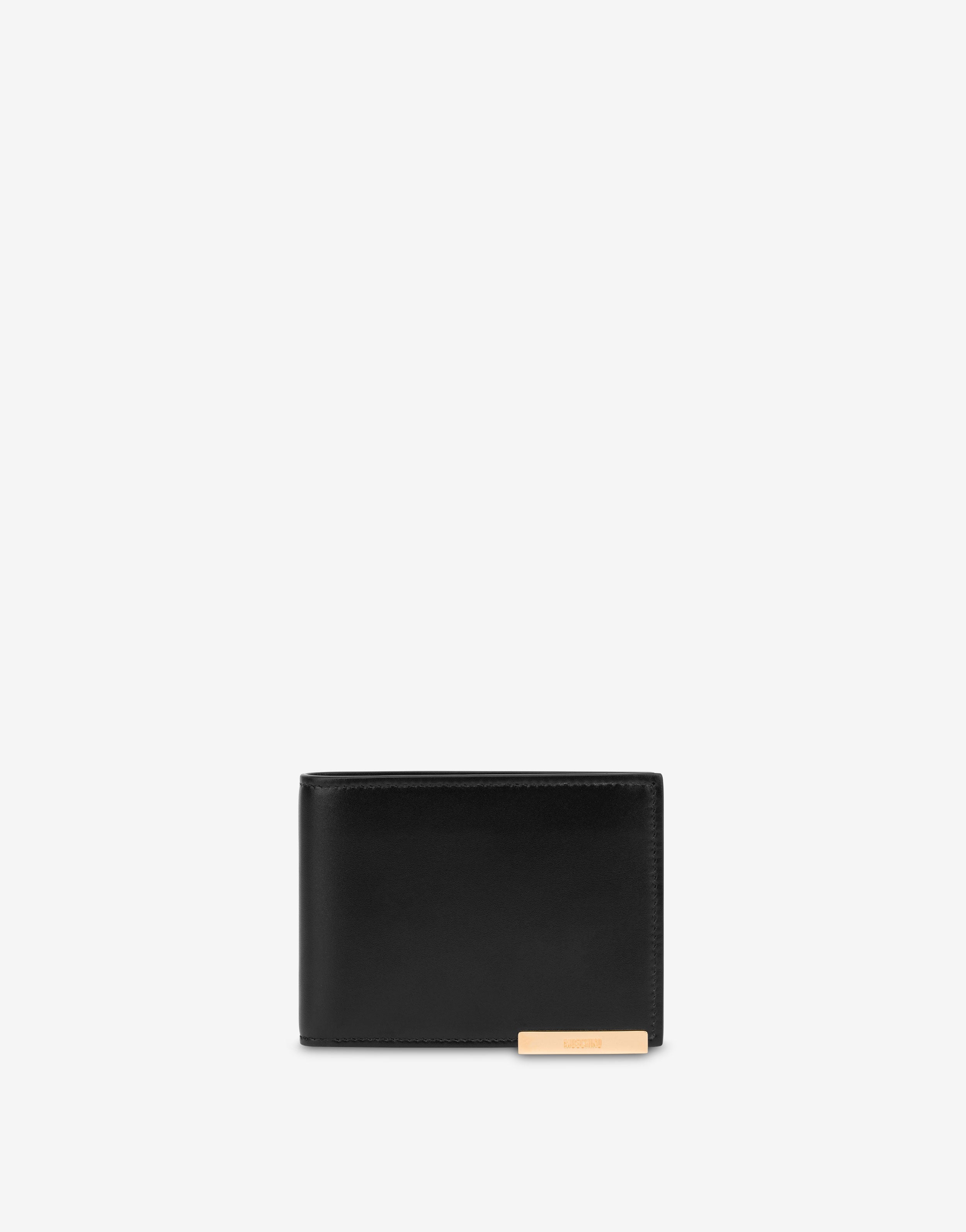 モコ！ Flap calfskin wallet | Moschino
