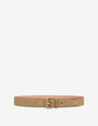 Suede belt